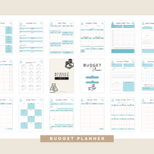 2024 Budget Planner Digital Printable