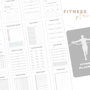 Fitness Planner Digital Printable